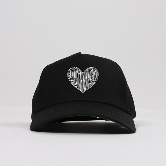 Emotionless Hearts 5 Panel Hat