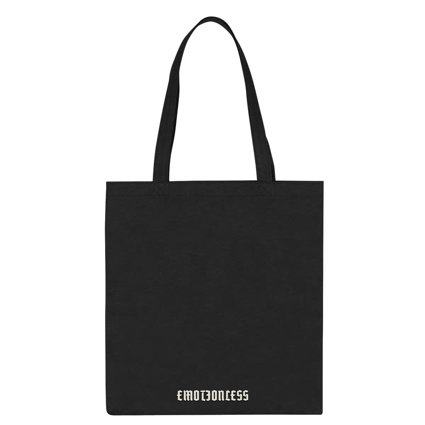 Emotionless Canvas Tote Bag (Black)